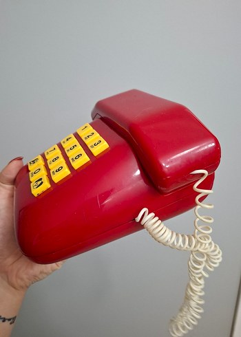 Vintage oyuncak telefon - Görsel 3