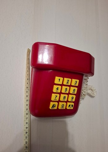 Vintage oyuncak telefon - Görsel 11