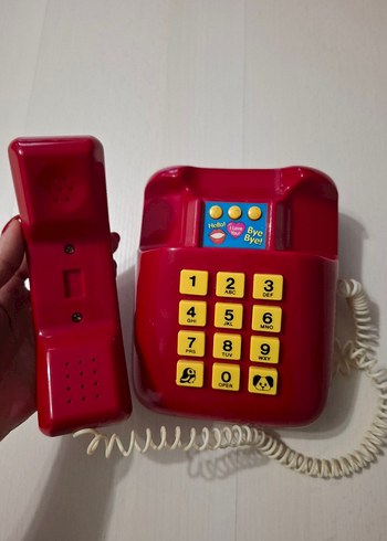 Vintage oyuncak telefon - Görsel 10