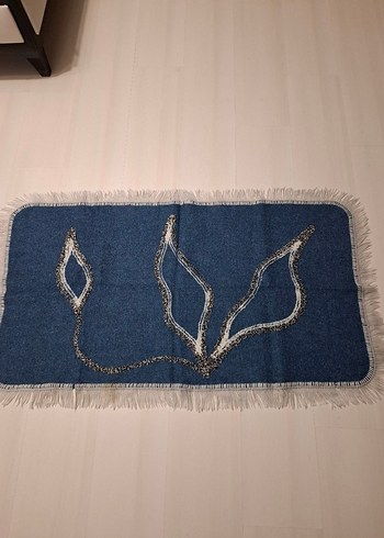 Vintage yünlü kilim - Görsel 2