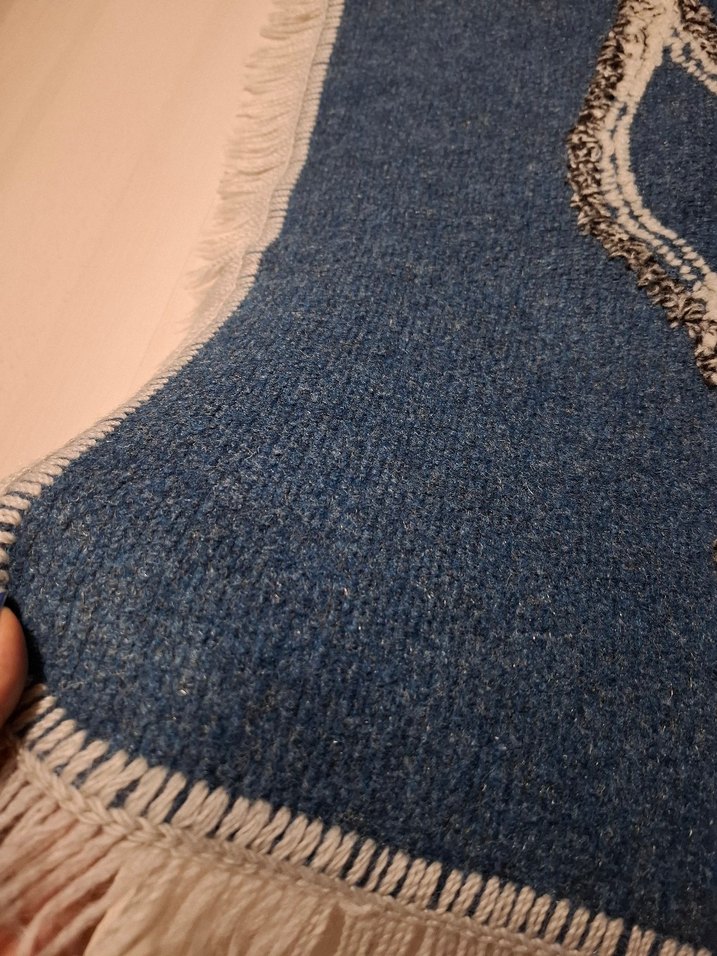 Vintage yünlü kilim - Görsel 4