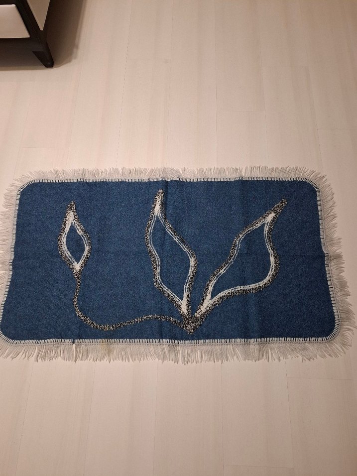 Vintage yünlü kilim - Görsel 2