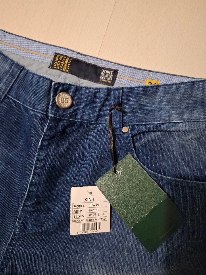 Xint kadife pantalon - Görsel 3