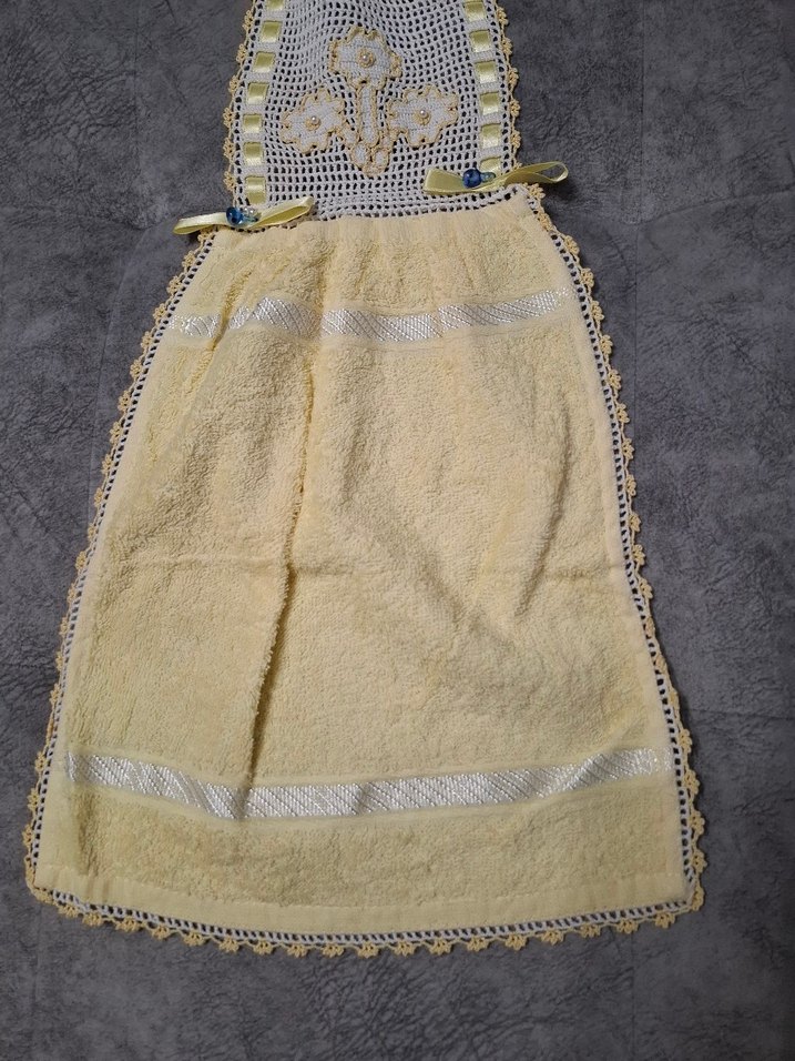 Dantelli mutfak havlusu - Görsel 2