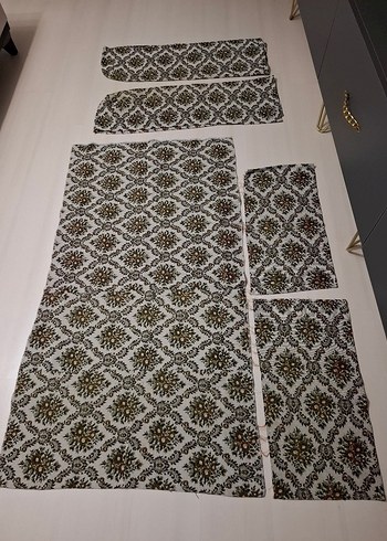 Vintage kumaş - Görsel 3