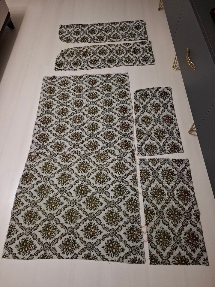 Vintage kumaş - Görsel 3