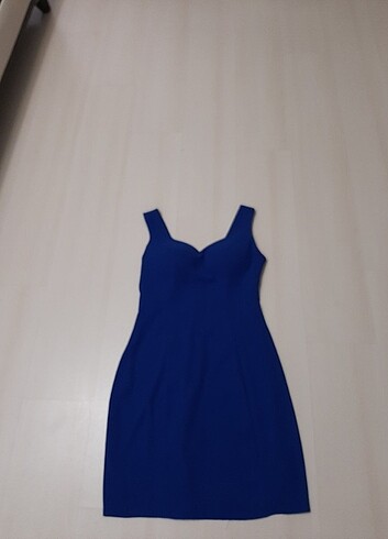 Diğer Sax mavi abiye elbise