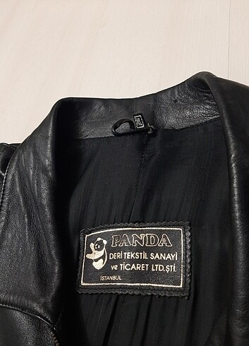 Vintage hakiki deri ceket - Görsel 3