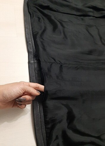 Vintage hakiki deri ceket - Görsel 8