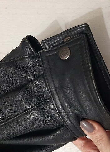 Vintage hakiki deri ceket - Görsel 12