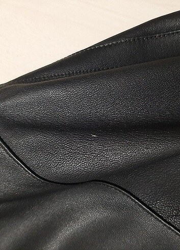 Vintage hakiki deri ceket - Görsel 18