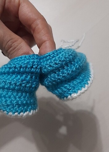 Örgü patik/çetik - Görsel 3