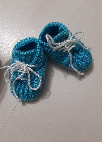 Örgü patik/çetik - Görsel 5