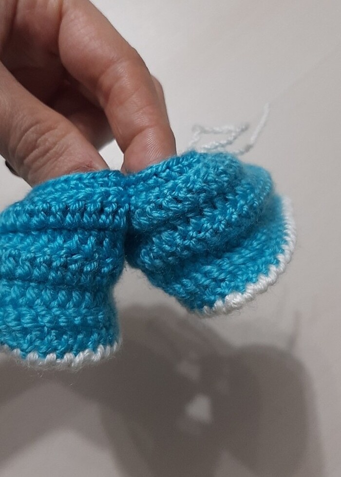 Örgü patik/çetik - Görsel 3