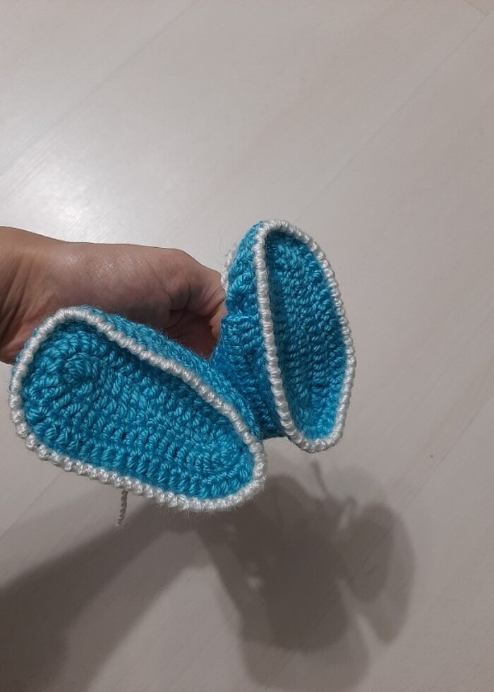 Örgü patik/çetik - Görsel 4