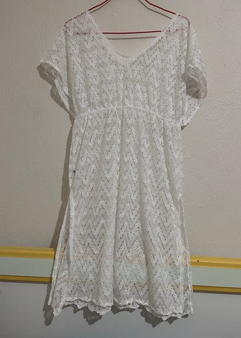 Dantel Detaylı Pareo - Görsel 2