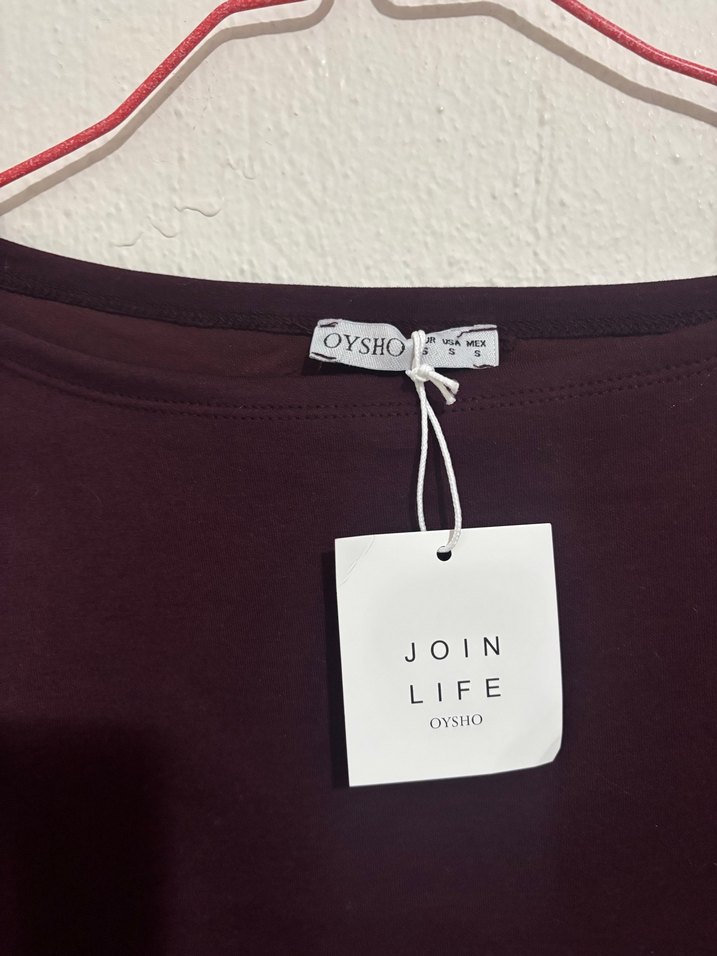 Oysho Uzun Kollu Crop Top - Görsel 2