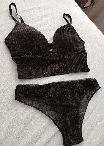 iç çamaşır takımı büstiyer külot - Görsel 6