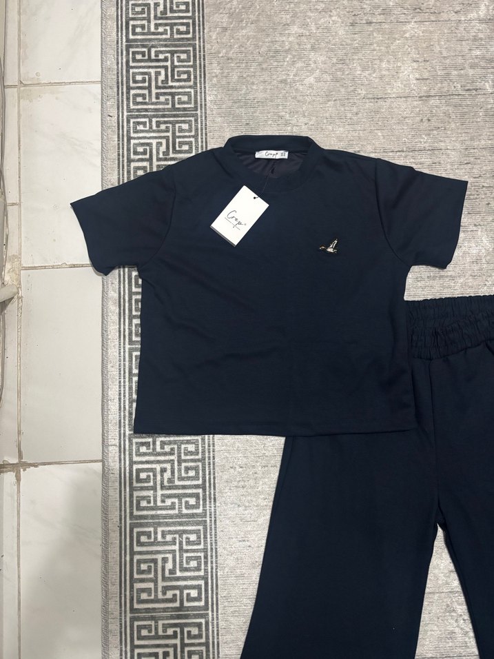 Lacivert Kadın İkili Takım - Görsel 3