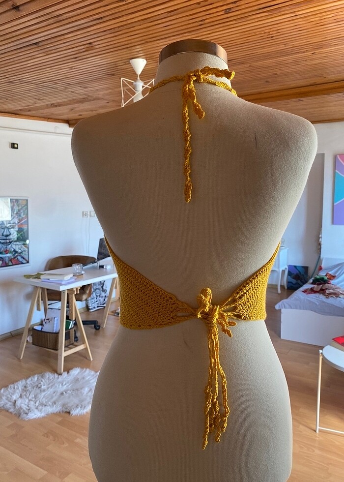 Özel tasarım crop top - Görsel 4