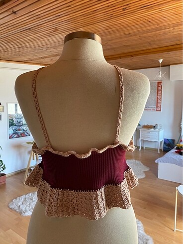 Özel tasarım crop top - Görsel 2