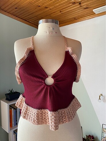 Özel tasarım crop top - Görsel 5