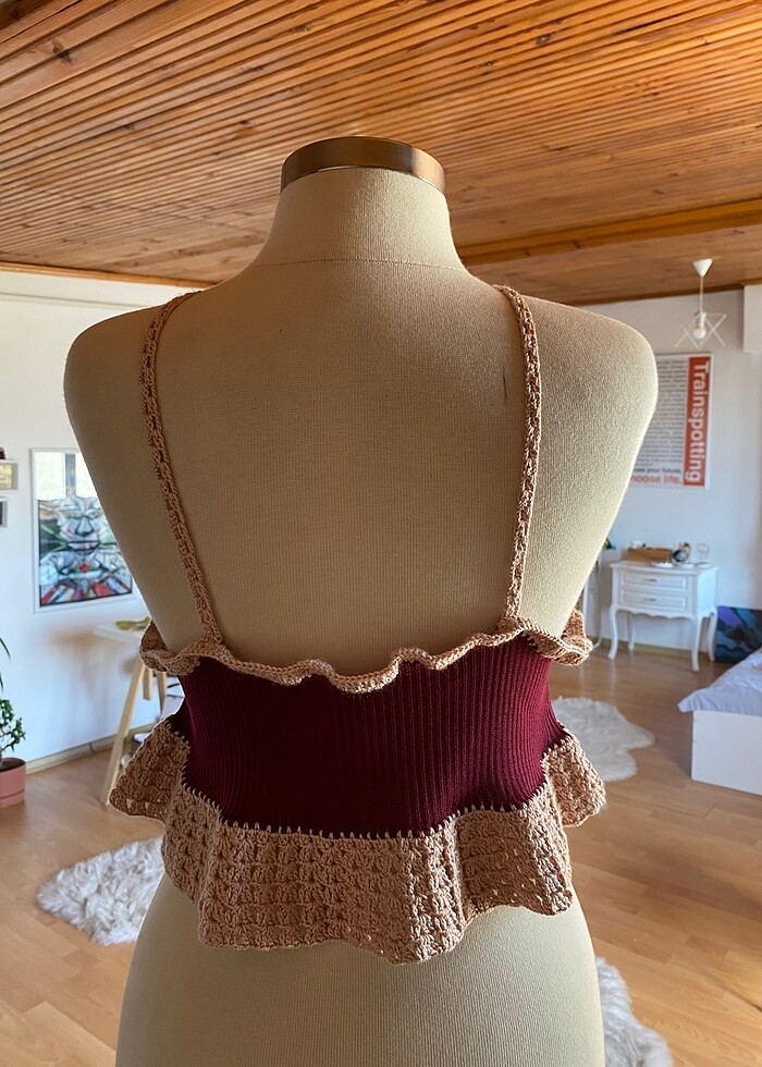 Özel tasarım crop top - Görsel 2