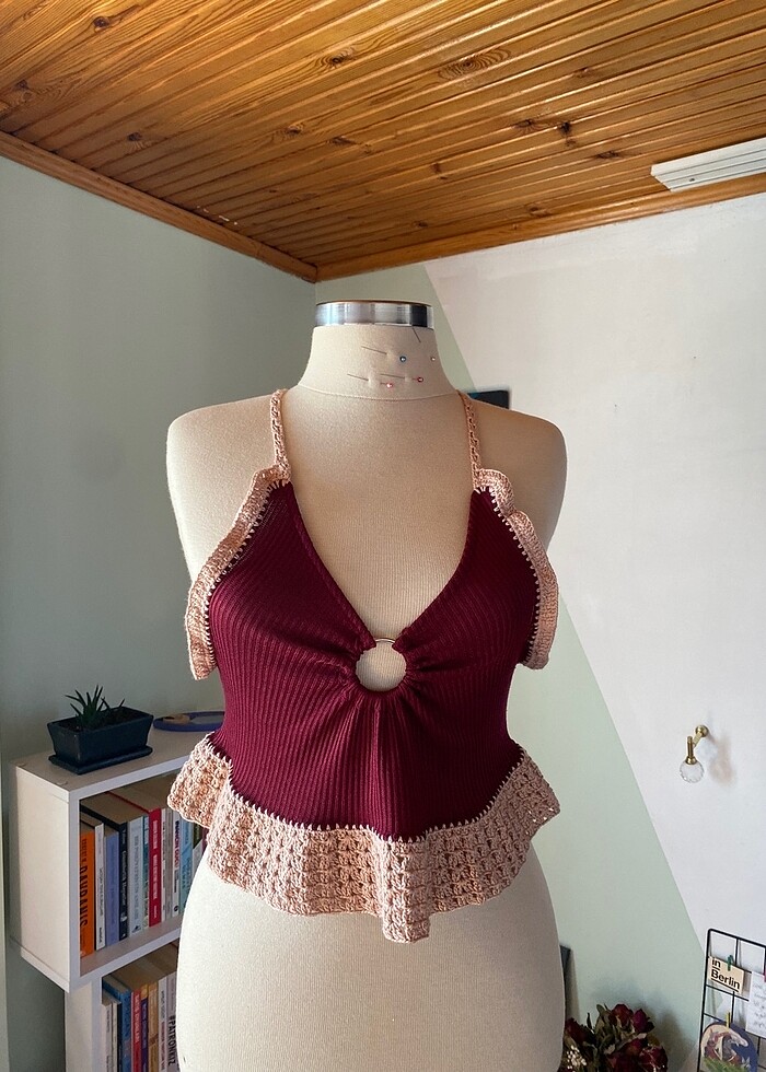 Özel tasarım crop top - Görsel 4