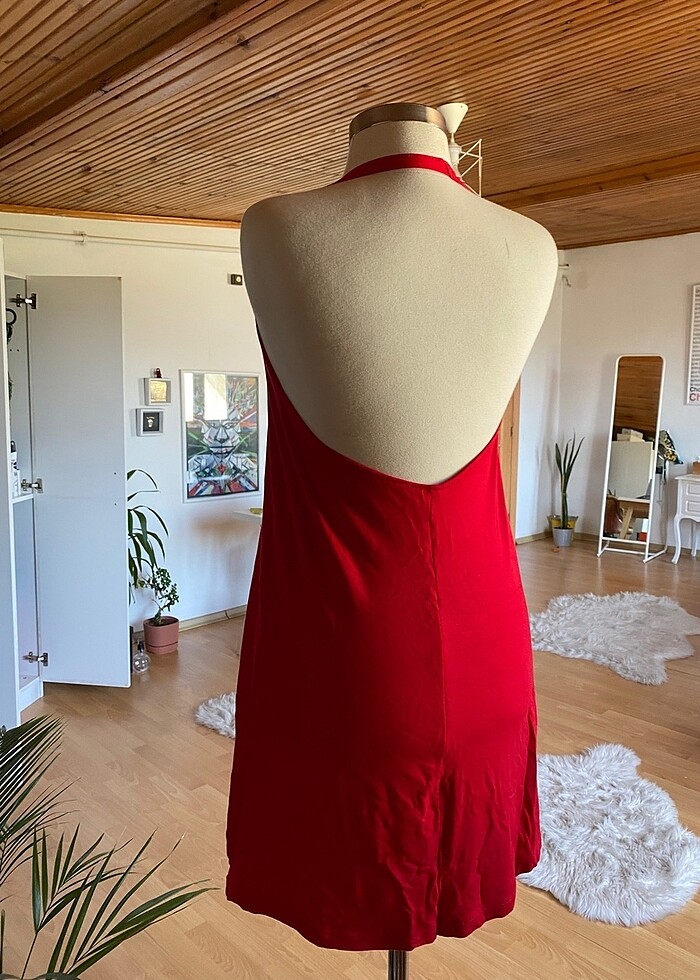 Özel tasarım mini elbise - Görsel 5