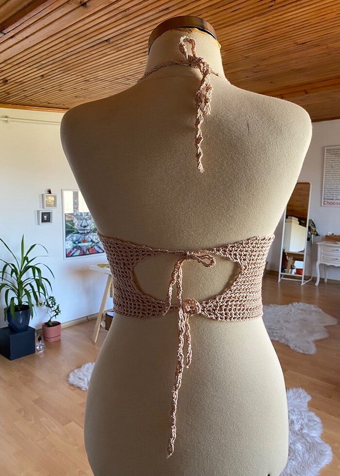 Özel tasarım crop top - Görsel 4