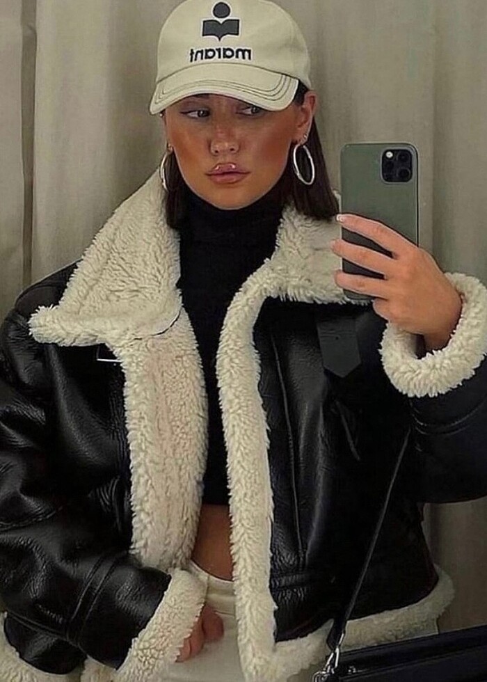 Orjınal zara muhtesem bıkerceket - Görsel 3