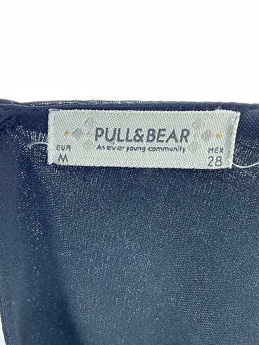 28 Beden siyah Renk Pull and Bear Kısa Elbise %70 İndirimli.
