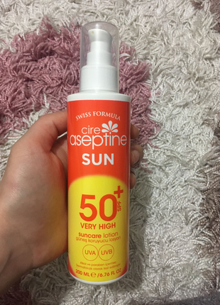 Nivea Swiss formula cire Aseptine sun ??