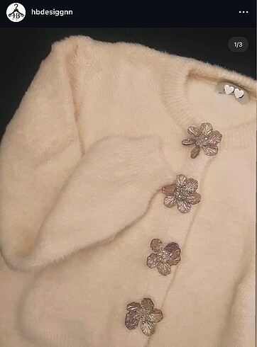 Lotus Ekru Hırka
