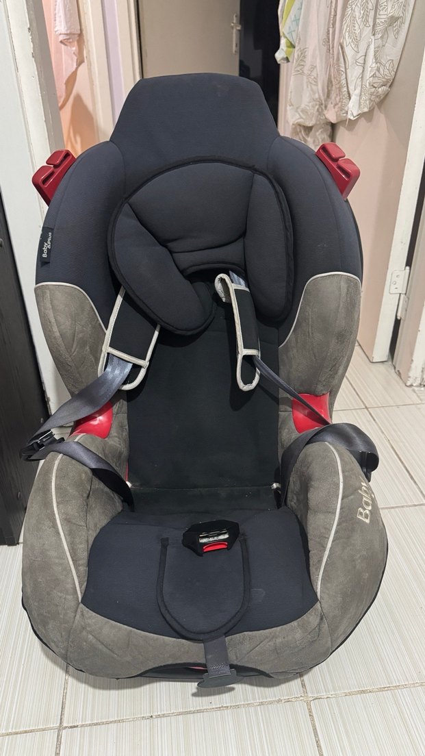 Gri Siyah Çocuk Araç Koltuğu - Görsel 5
