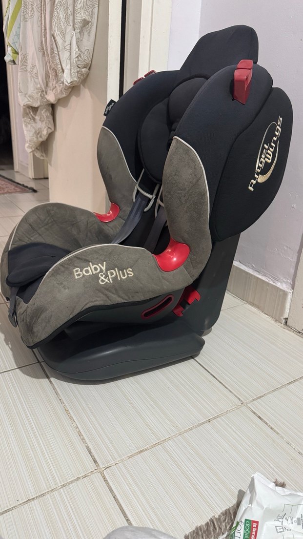 Gri Siyah Çocuk Araç Koltuğu - Görsel 2