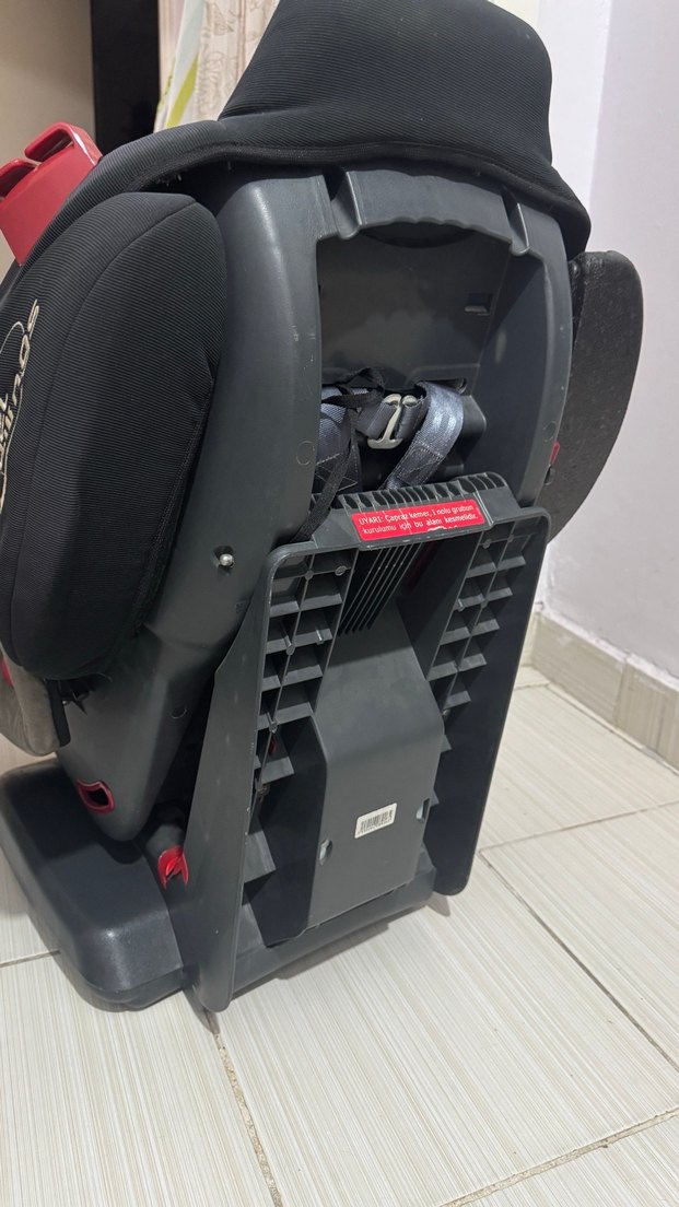 Gri Siyah Çocuk Araç Koltuğu - Görsel 3