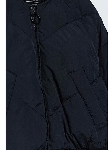 s Beden siyah Renk Stradivarius Siyah Bomber Ceket
