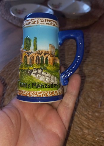2K Renkli El Yapımı Monasteri Bardağı