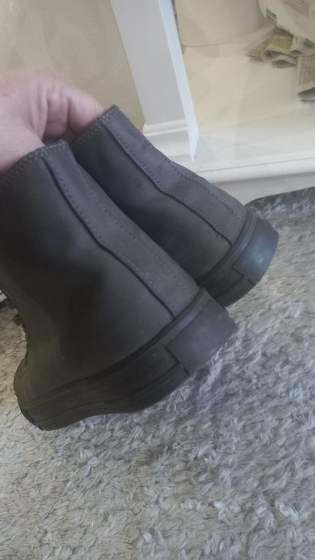 Gri Erkek Sokak Stili Botlar - Görsel 3