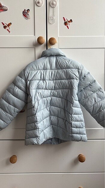 24-36 Ay Beden mavi Renk Mango Unisex çocuk mont