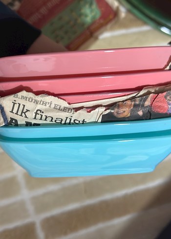 6lı Pastel Renkli Çok Amaçlı Tabak Seti - Görsel 2