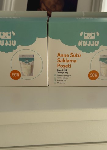 KUJJU Anne Sütü Saklama Poşeti 50'li - Görsel 2
