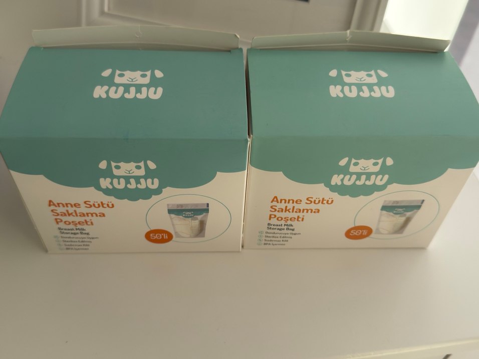 KUJJU Anne Sütü Saklama Poşeti 50'li - Görsel 3