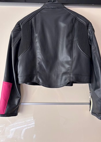 zara deri ceket - Görsel 6