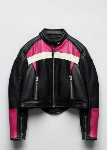 zara deri ceket - Görsel 3