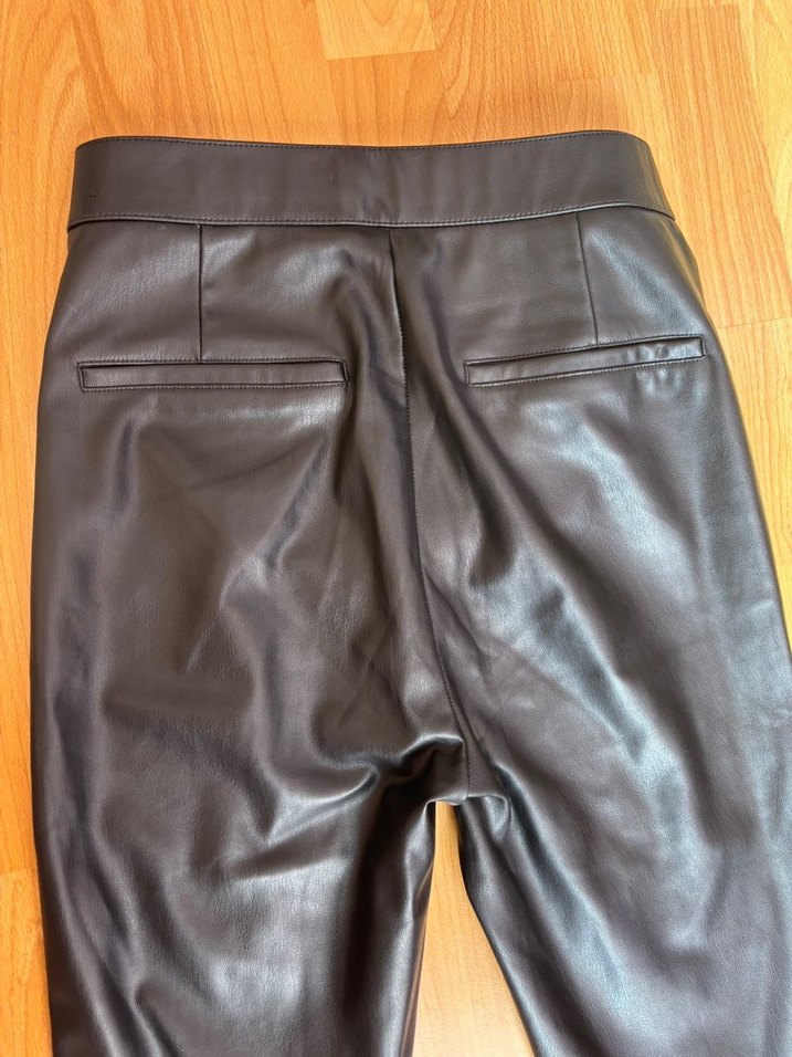 zara deri pantolon - Görsel 5