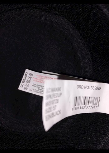 Siyah Kadın Yün Şapka - Görsel 4