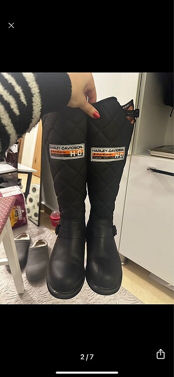 #harley #bot #çizme - Görsel 2