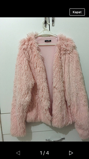 Peluş mont 
